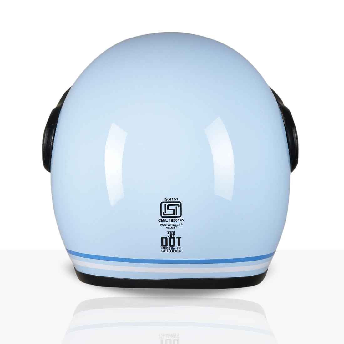 TVS MissFit Helmet for Women | Lightweight Ladies Helmet for Scooty | Stylish Girls Helmet with Extreme Comfort Fit | Women Helmet with Clear Visor | DOT & ISI Certified Helmet for Woman